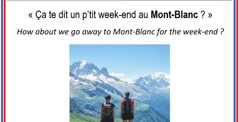 Mont-Blanc Mountain