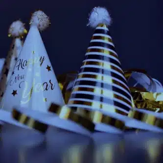 Chapeaux de féte du nouvel an