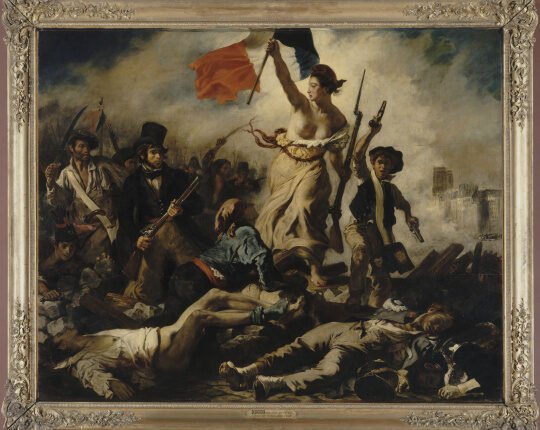 Liberty leading the People