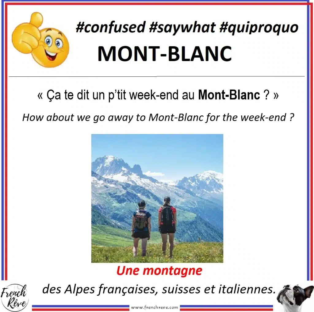 Mont-Blanc Mountain