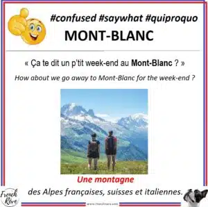 Mont-Blanc Mountain